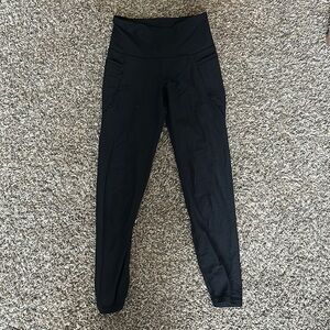 Black High-Waisted Leggings